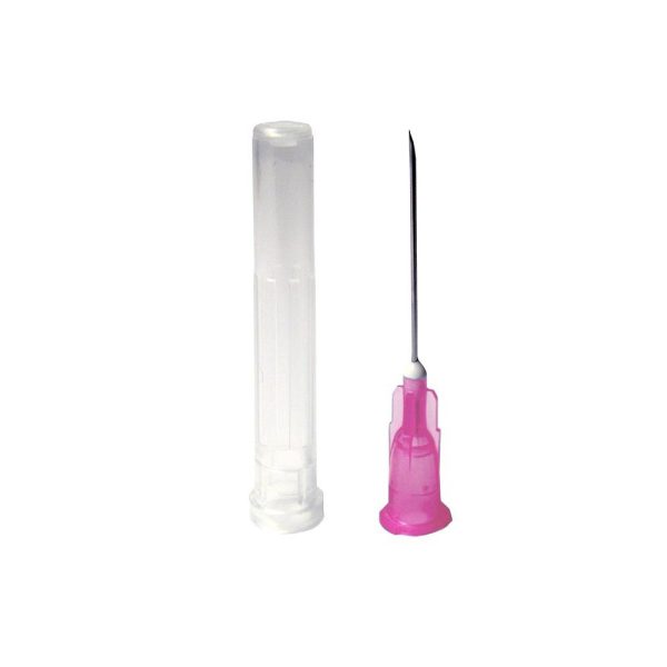 Needles 18g/38mm pink 100 box