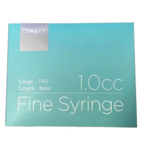 Insuline Syringe 1ml 31Gx8mm box of 100 Elasty