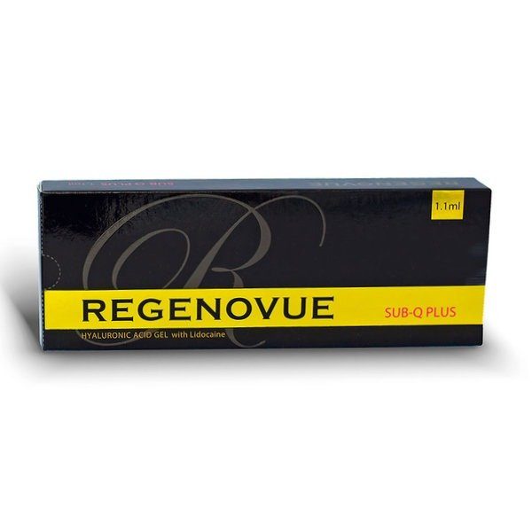 Regenovue SubQ Plus 1.1ml with lidocaine CE - 1 Box