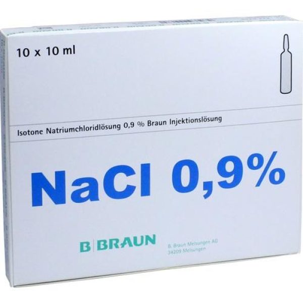 NaCl 0.9% Seline10x10ml B Braun