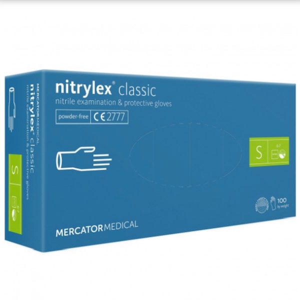 Gloves S box of 100 Vinyl medical grade