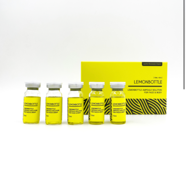 Lemon Bottle 10ml x 5 box fat dissolver