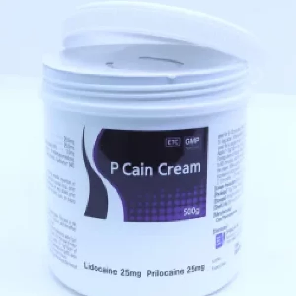 P Cain Cream 500g Local Anesthetic