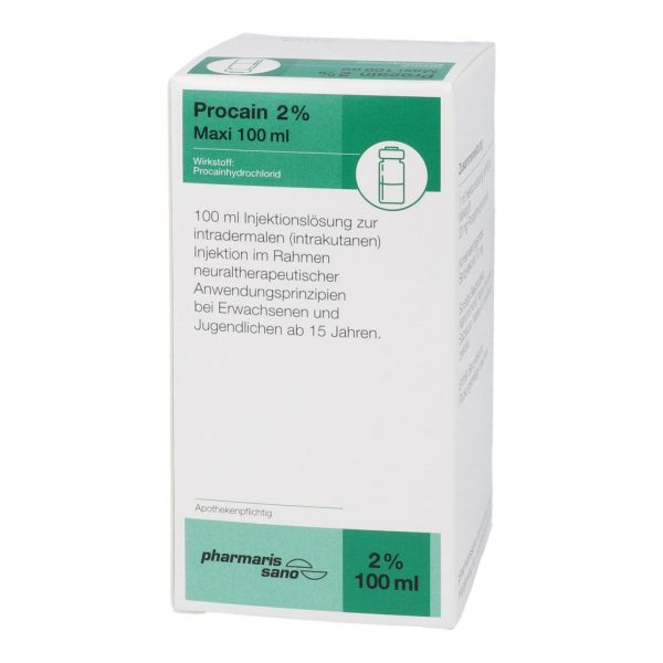 Procaine 2% maxi solution for injection 100 ml Germany