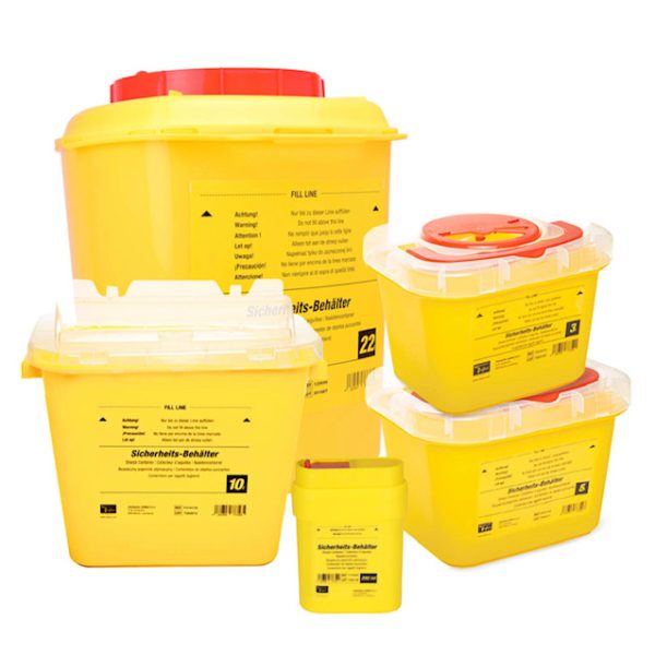 Sharps bin 0.6L