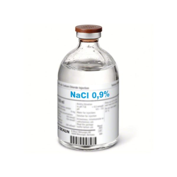 Nacl 0.9% 100ml Germany glass bottle