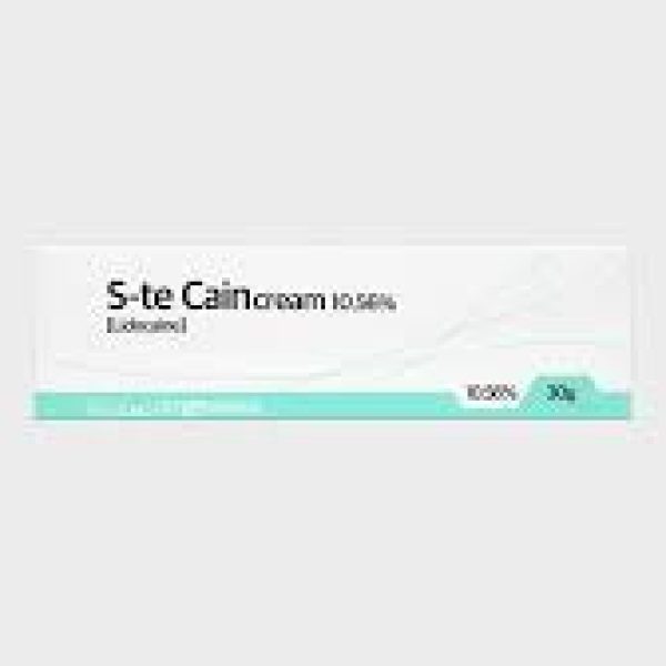 S te Cain Lidocaine Cream 10.56% 30g Topical Anesthetic Cream