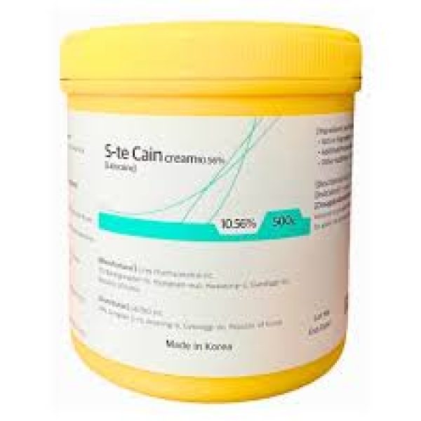 S te Cain Lidocaine Cream 10.56% 500g Topical Anesthetic Cream