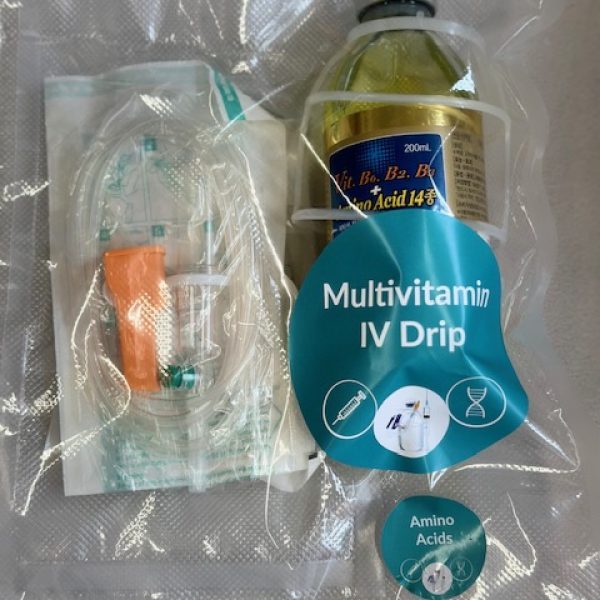 Vitamins + Amino acids IV drip glass bottle 200ml