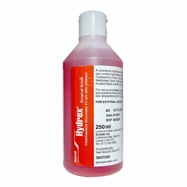 Hydrex 250ml surgical scrub