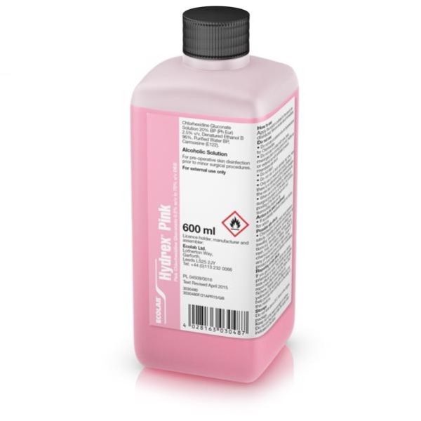 Hydrex Pink 200 mlChlorhexidine Gluconate 0.5%