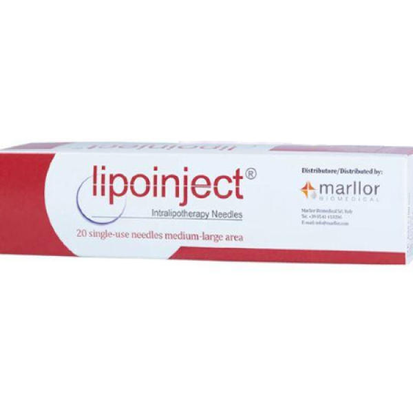 Lipoinject® Intralipotherapy Needle 24G x 100mm x1 needle