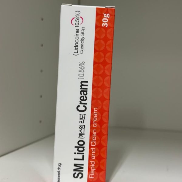 SM Lidocaine Cream 10.56% 30g Topical Anesthetic Cream