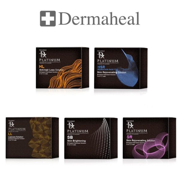 PTx Platinum P-LL Dermaheal 1x5ml single vials/Cellulite treatment