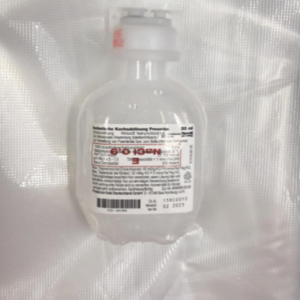 Nacl 0.9% 50ml bottle plastic Germany