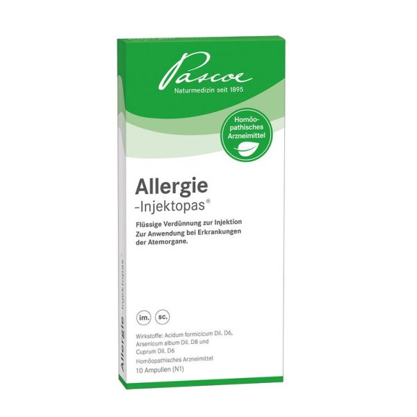 Allergy-Injektopas 10x2 ml vials IM, SC Germany