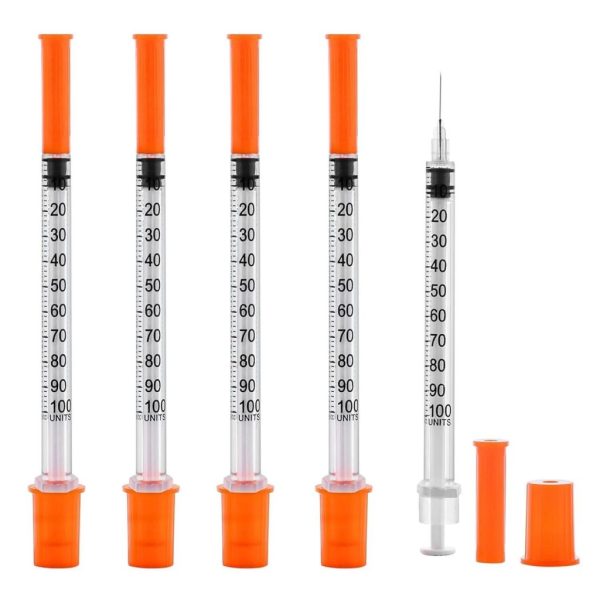 Insulin Syringes 1ml 31Gx8mm Angel box of 100