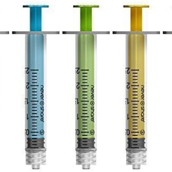 2ml syringe luer lock blue 10 syringes