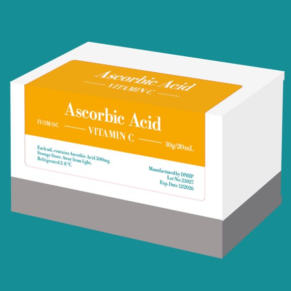Vitamin C Ascorbic Acid 1x20ml IV/IM/SC 1 vial