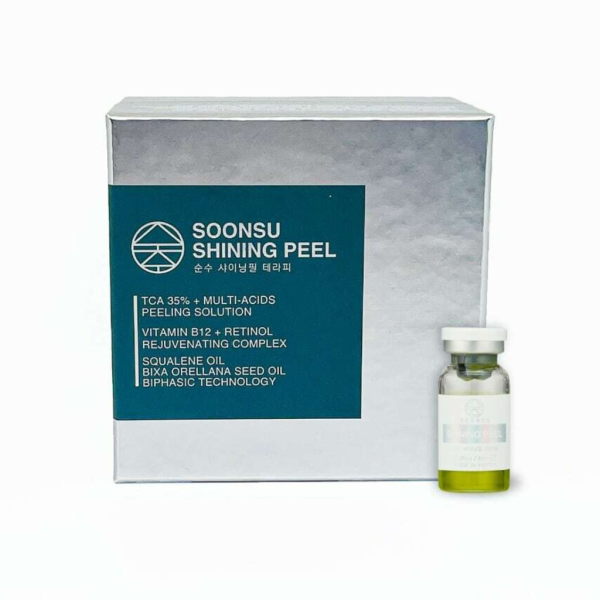 TCA peeling soonsu Shining peeling TCA 6ml x5 vials